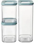 mepal Starter-Set Vorratsdose Modula 3-teilig nordic green