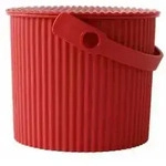 omnioutil Eimer Mini Rot 4l