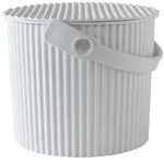 omnioutil Eimer Mini wei&szlig; 4l