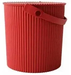omnioutil Eimer Mittel L Rot 10l