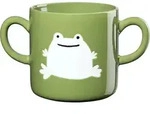 ASA Henkelbecher Kids Frosch gr&uuml;n 8,5cm
