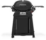 Weber Q 2800N+ Gasgrill mit Seitentische und Rollwagen