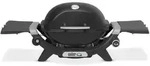 Weber Q 1200N Gasgrill mit Seitentisch schwarz