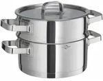 K&uuml;chenprofi Kochtopf mit D&auml;mpfeinsatz San Remo 20cm
