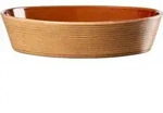 ASA Kitchenart Auflaufform braun oval 25cm