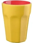 ASA Mug amarillo tapero & ti amo viva 10cm