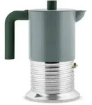 Alessi Espressokocher Vite 6 Tassen gr&uuml;n