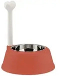 Alessi Lupita Hundenapf rotorange
