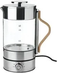 Stelton Emma Wasserkocher Steel und Glas 1,2l