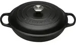 Le Creuset Gourmet Profitopf Signature 30cm schwarz