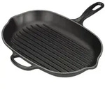 Le Creuset Grillpfanne Signature oval schwarz