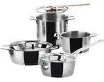 Alessi Pots and Pans Topfset 7tlg.