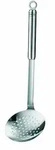 R&ouml;sle Schauml&ouml;ffel flach, grob gelocht 12 cm