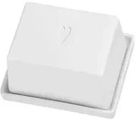 r&auml;der Butterdose Herz