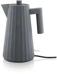 Alessi Elektrischer Wasserkocher Pliss&eacute; grau 1,7l