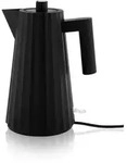 Alessi Elektrischer Wasserkocher Pliss&eacute; schwarz 1,7l