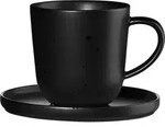 ASA Espressotasse mit Unterteller Coppa Kuro