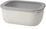 mepal Multisch&uuml;ssel Cirqula rechteckig 3000 ml Nordic white