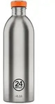 24 Bottles Urban Bottle Brushed Steel 1l