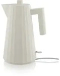 Alessi Elektrischer Wasserkocher Pliss&eacute; wei&szlig; 1,7l
