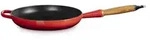 Le Creuset Bratpfanne mit Holzgriff 26 cm kirschrot