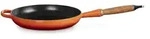 Le Creuset Bratpfanne mit Holzgriff 26 cm ofenrot