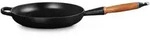 Le Creuset Bratpfanne mit Holzgriff 26 cm schwarz matt