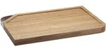 R&ouml;sle Schneidebrett mit Edelstahlgriff 36cm