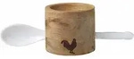 r&auml;der Eierbecher Set Rund Hahn