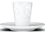 fiftyeight Espresso Mug Lecker wei&szlig;