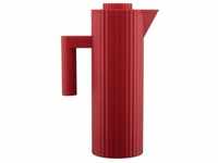 Alessi Thermo Isolierkanne Plissé rot 1l