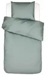 Essenza Minte Bettw&auml;sche Dusty Green 135x200-80x80