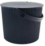 omnioutil Eimer Klein S schwarz 8l