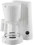 Alessi Filterkaffeemaschine Pliss&eacute; wei&szlig;