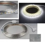 230V SMD LED Stripe 5m wei&szlig; 6000K 50W 630lm/m IP44 EEK G [A-G] CHILITEC 21155