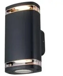 Kanlux ZEVI EL Wandleuchte UP and Down 2x GU10 max. 10W schwarz mit...