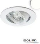 LED Einbauleuchte Slim68 wei&szlig; rund 9W 960lm neutralwei&szlig; 4000K CRI92 dimmbar EEK E