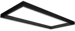 ISOLED Track48 Phasenschienen Leuchtenrahmen H50 Innenformat 592x1192mm schwarz...