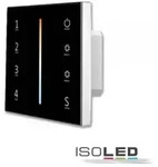 Sys-Pro dualwei&szlig; CCT 4 Zonen Funk Wandpanel Steuerung DMX Ausgang schwarz 230V