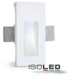 Wandeinbaustrahler l&auml;nglich klein GU4 MR11 12V aus Gips &uuml;berstreichbar Fiai...