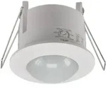 Bewegungsmelder Deckeneinbau wei&szlig; 60 bis 68mm 180&deg; 230V LED geeignet wei&szlig; CHILITEC