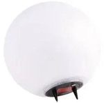 Solar LED Kugel HEITRONIC BOULE &Oslash;20cm SMD LED mit Erdspie&szlig; IP44 HEITRONIC 35419