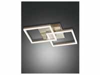 Deckenleuchte Fabas Luce Bard quadrate 39W LED 3510lm dimmbar gold EEK E [A-G]