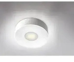 6W LED Aufbaustrahler GIRONA rund 10,7cm warmwei&szlig; 230V IP65 IK06 wei&szlig; HEITRONIC