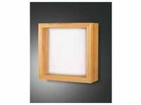 LED Lichtrahmen mit Ablage WINDOW 29W 2610lm warmweiß massiv Holzrahmen -...