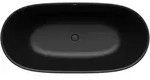 Kaldewei MEISTERST&Uuml;CK OYO DUO Badewanne, oval, 1630 x 770 mm, schwarz matt,