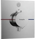 Hansgrohe ShowerSelect Comfort E Thermostat Unterputz f&uuml;r 1 Verbraucher, Chrom