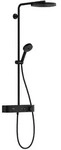 Showerpipe Pulsify 260 1jet EcoSmart mit Brausethermostat Aufputz chrom Showerpipe Pulsify 260 1jet EcoSmart mit Brausethermostat Aufputz chrom