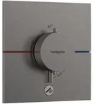 Hansgrohe ShowerSelect Comfort E Thermostat Unterputz Brushed Black Chrome
