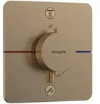 Hansgrohe ShowerSelect Comfort Q Thermostat Unterputz f&uuml;r 2 Verbraucher Brushed